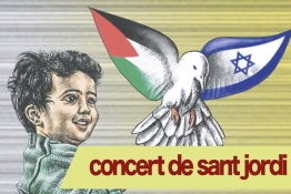 Per la Pau a Palestina, acte de Sant Jordi de l'EMM Puig i Arabia.